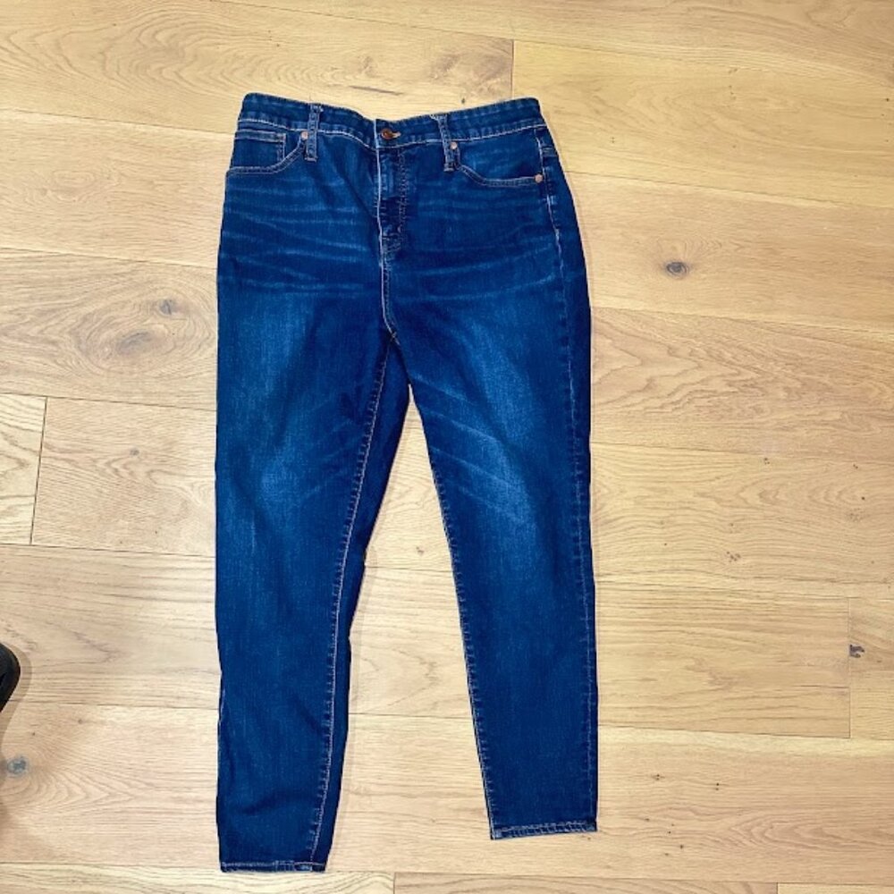 Madewell Women's Jeans Curvy High Rise Skinny Size 32